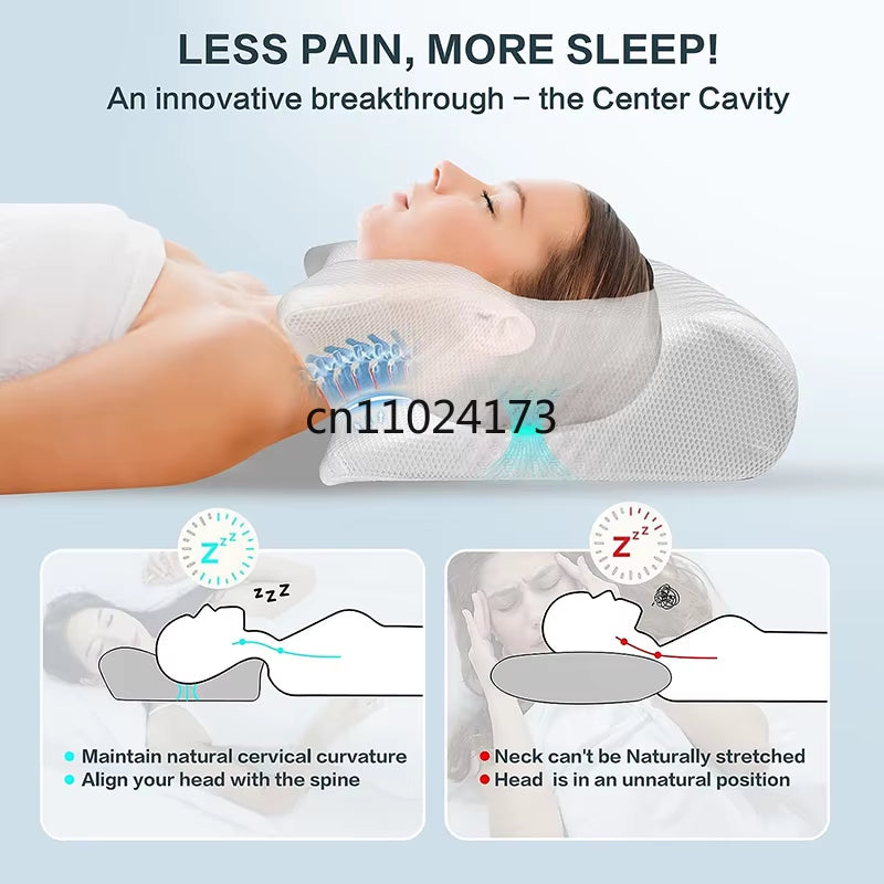 DreamAlign™ – Memory Foam Cervical Pillow