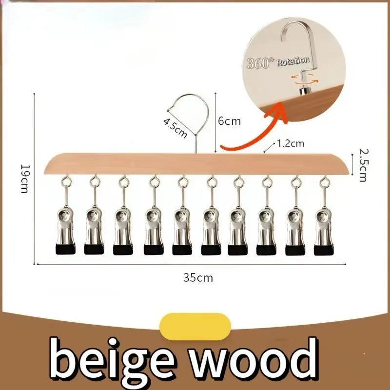 HangMate™ – Wooden Cap & Closet Organizer