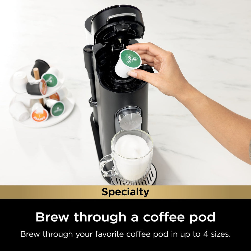 BrewMaster™ – Ninja Single Serve Coffee Maker with Frother