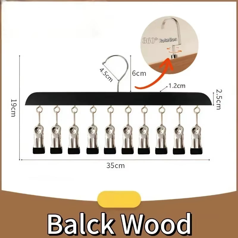 HangMate™ – Wooden Cap & Closet Organizer