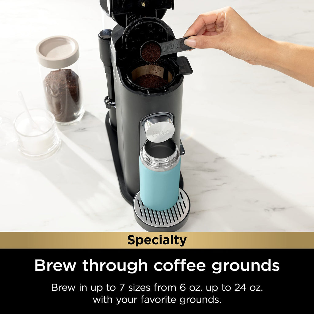 BrewMaster™ – Ninja Single Serve Coffee Maker with Frother